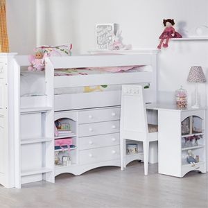 Save space with a Little Lucy Willow cabin bed